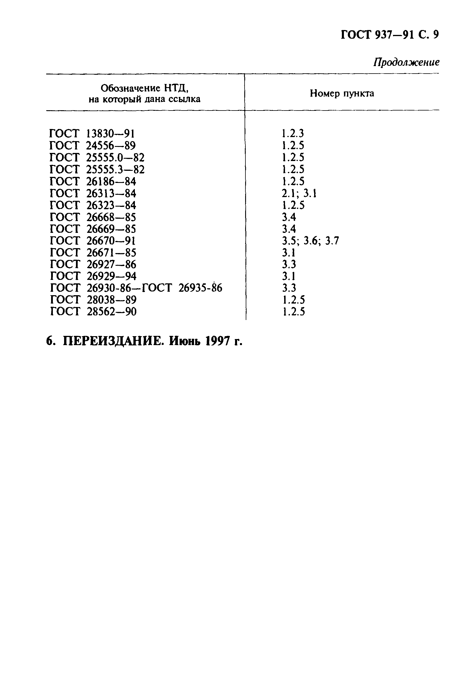 Страница 10 ГОСТ 937-91