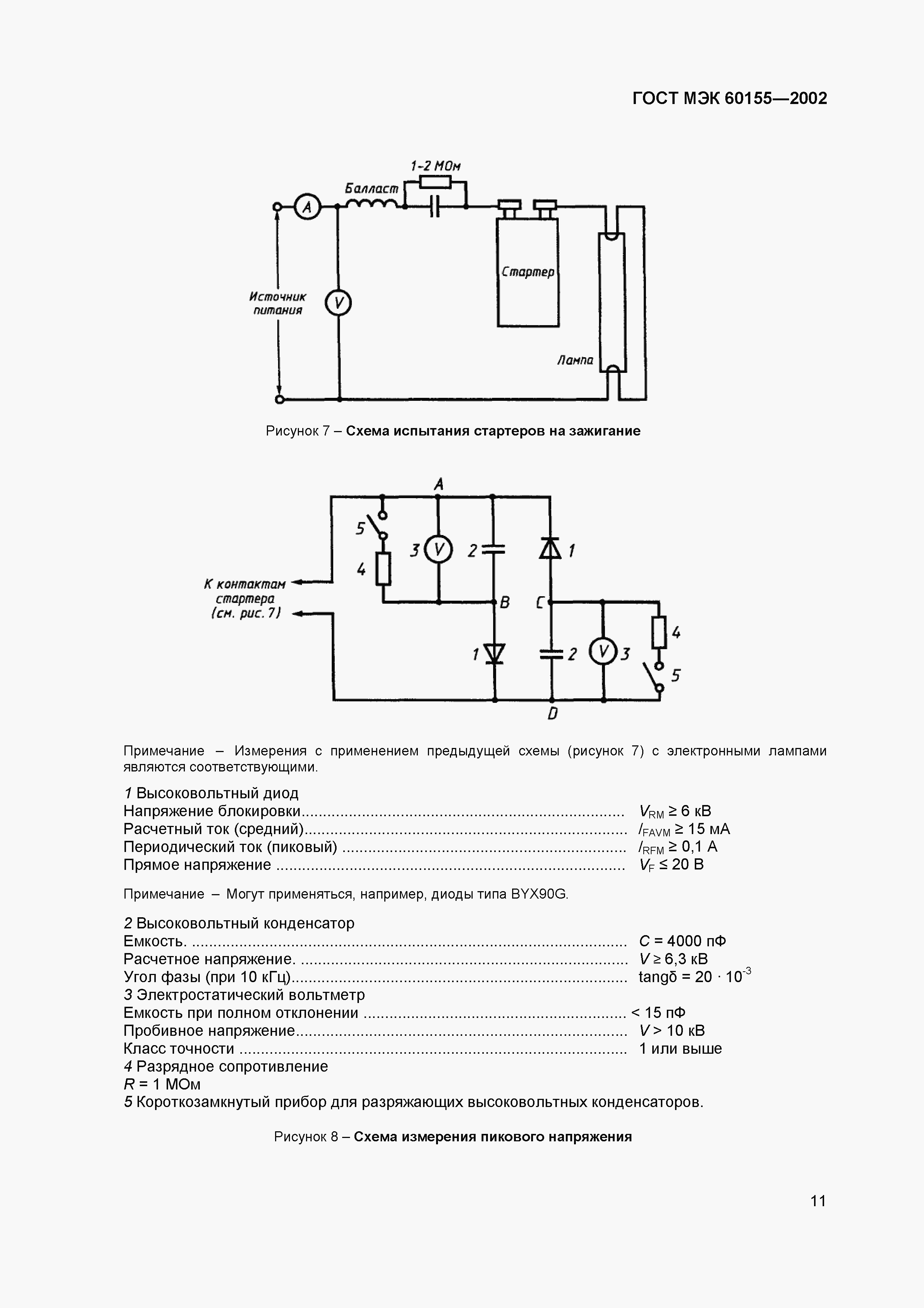 Страница 15 ГОСТ МЭК 60155-2002