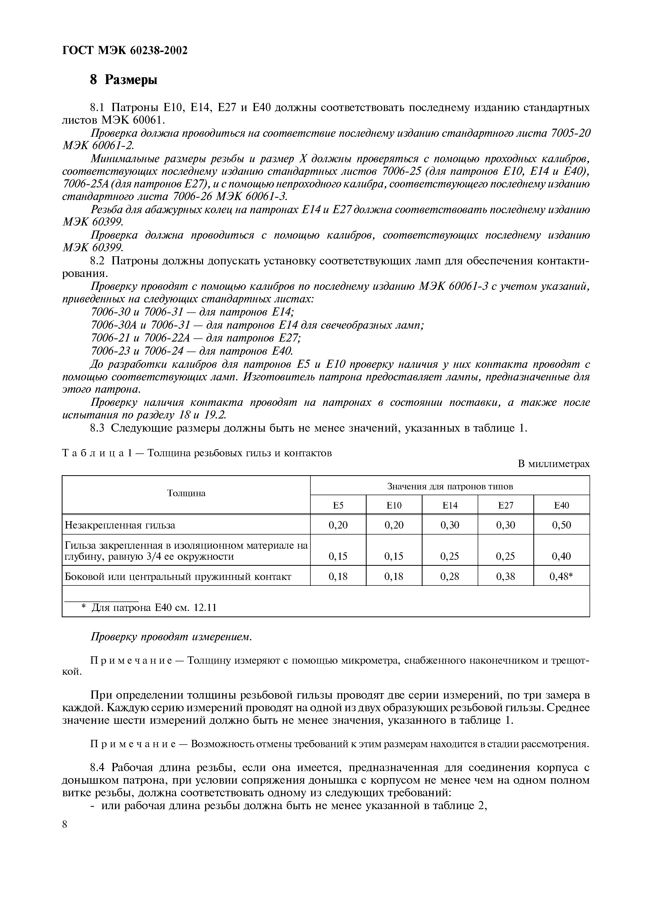 Страница 12 ГОСТ МЭК 60238-2002