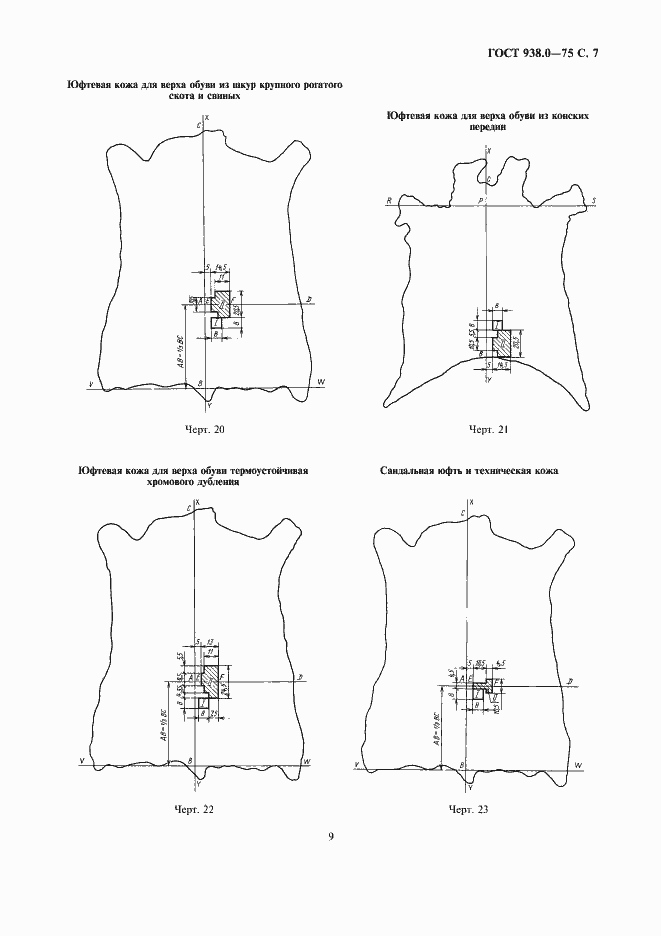 Страница 9 ГОСТ 938.0-75
