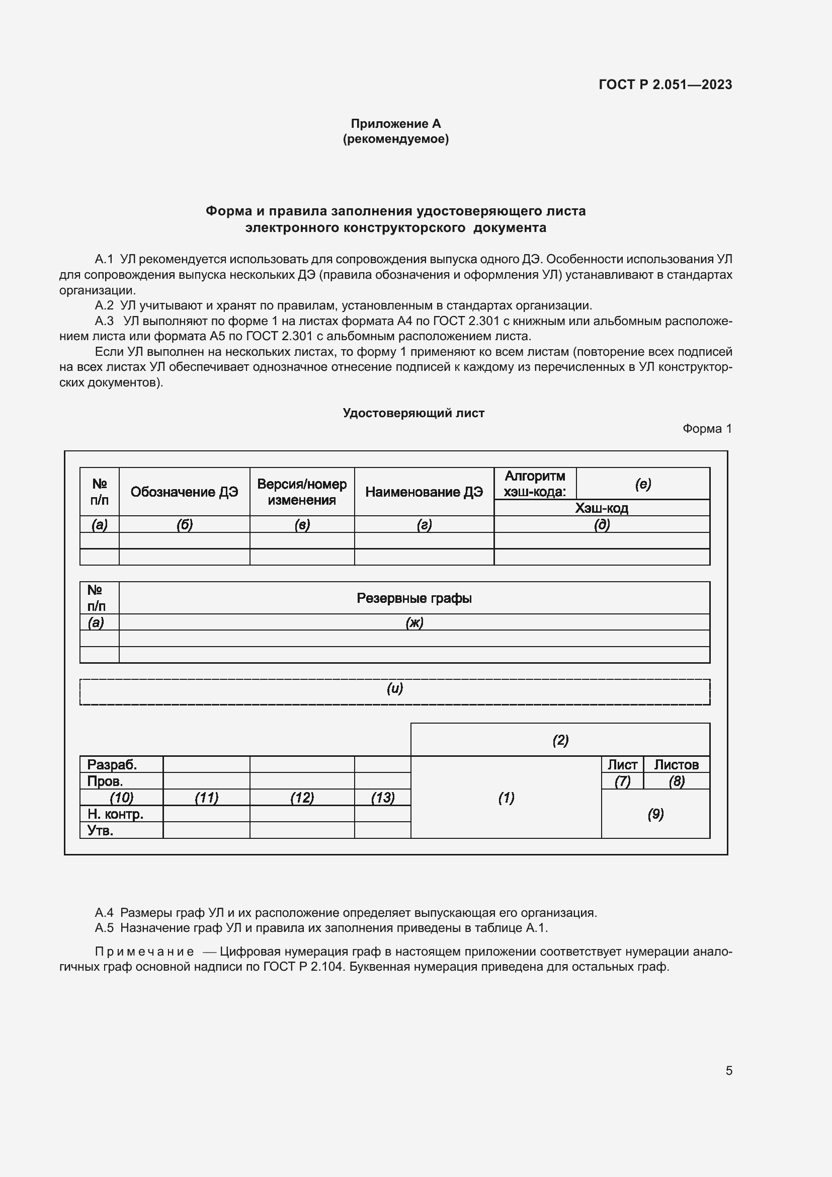 Страница 7 ГОСТ Р 2.051-2023