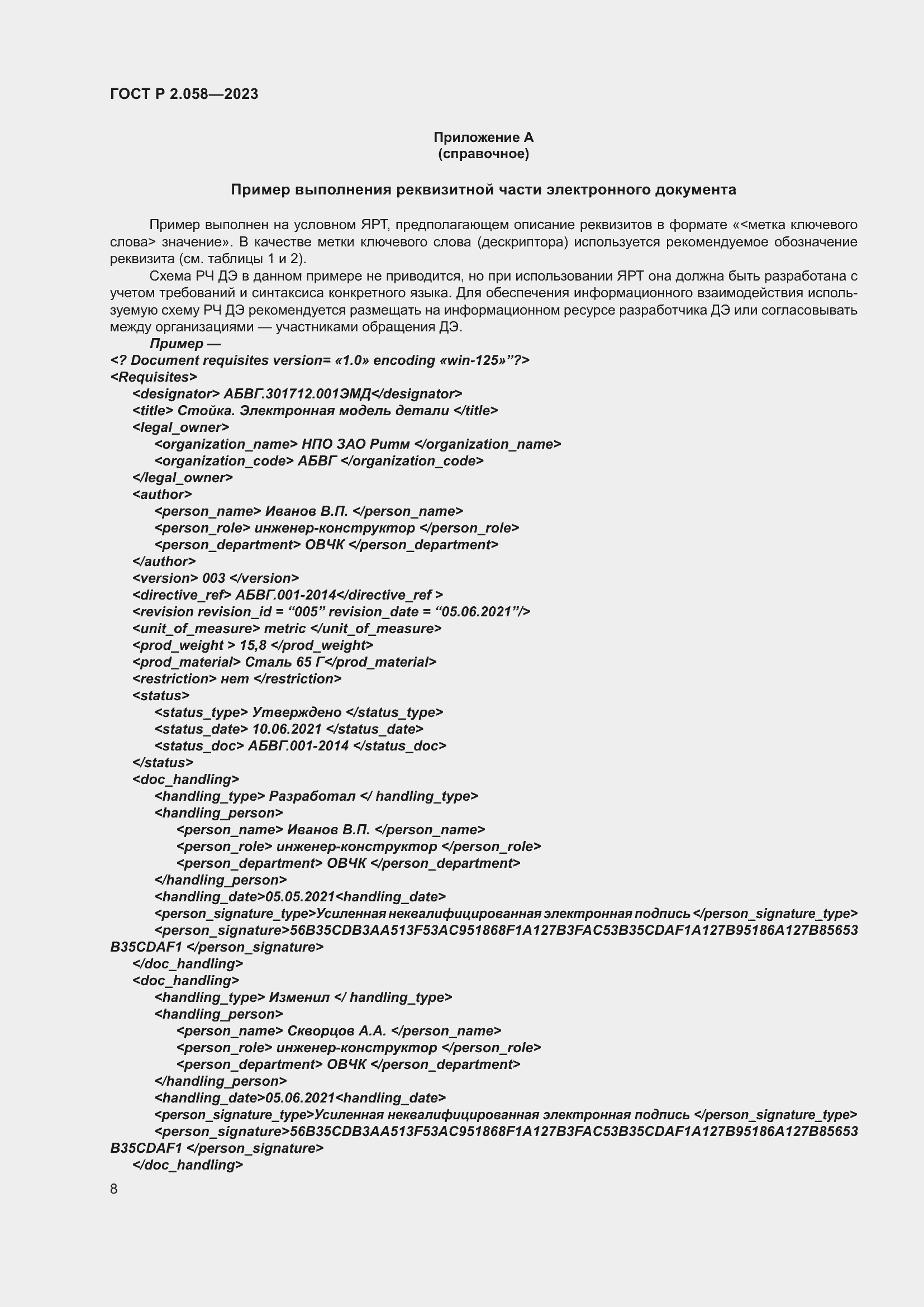 Страница 13 ГОСТ Р 2.058-2023