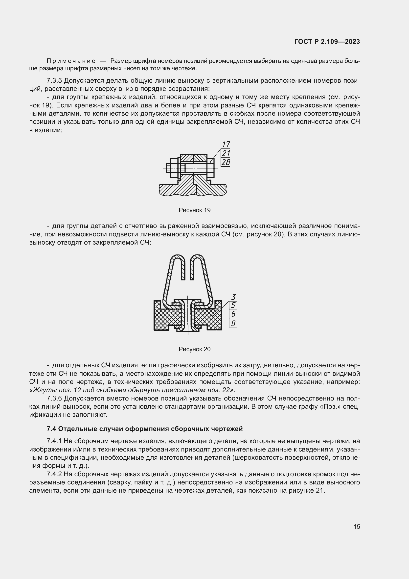 Страница 19 ГОСТ Р 2.109-2023