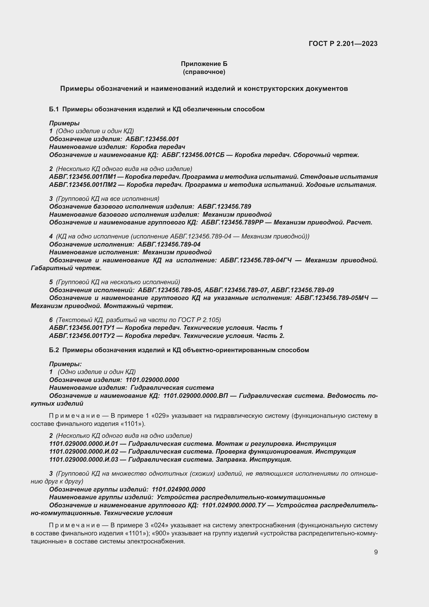 Страница 13 ГОСТ Р 2.201-2023