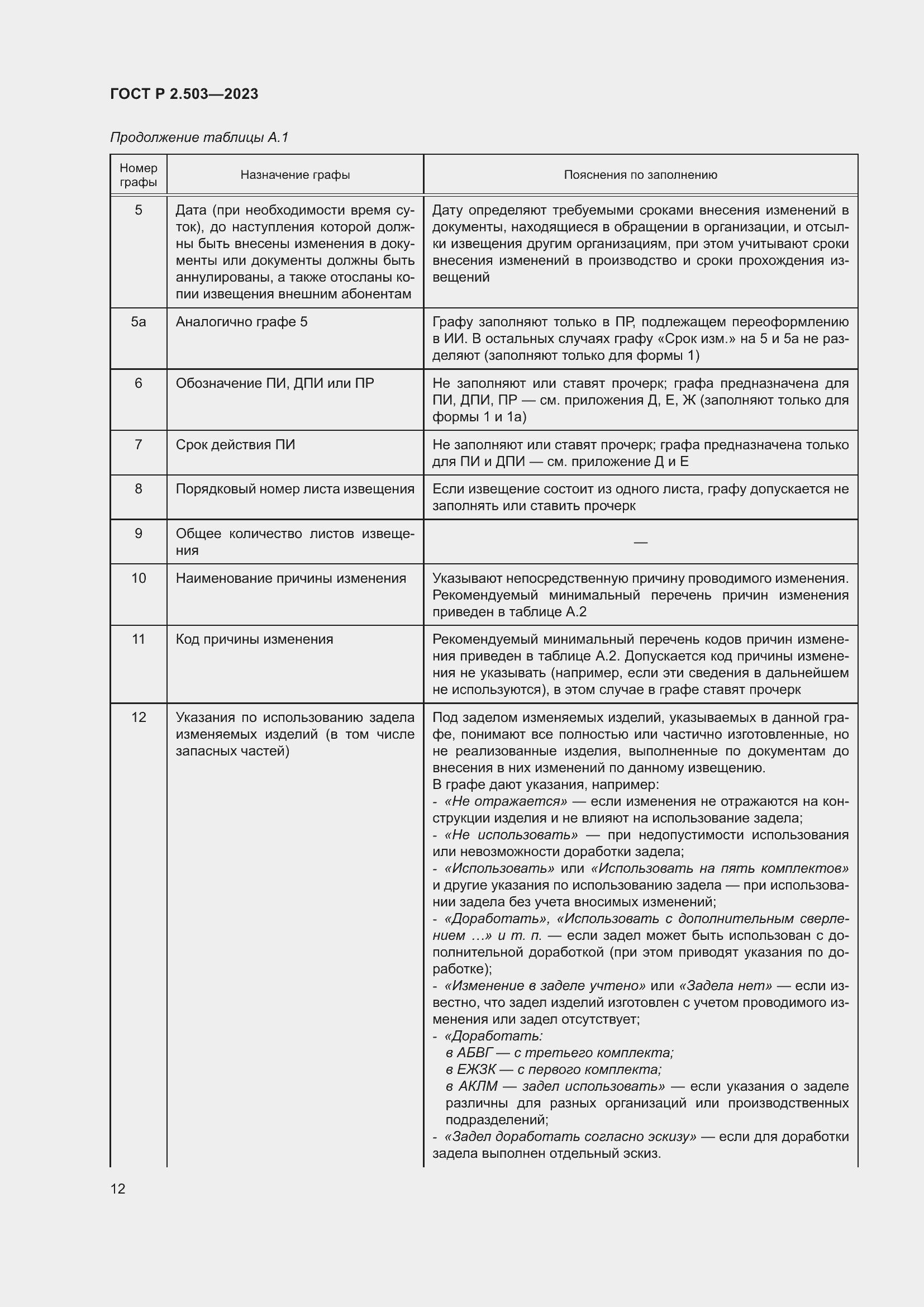 Страница 16 ГОСТ Р 2.503-2023