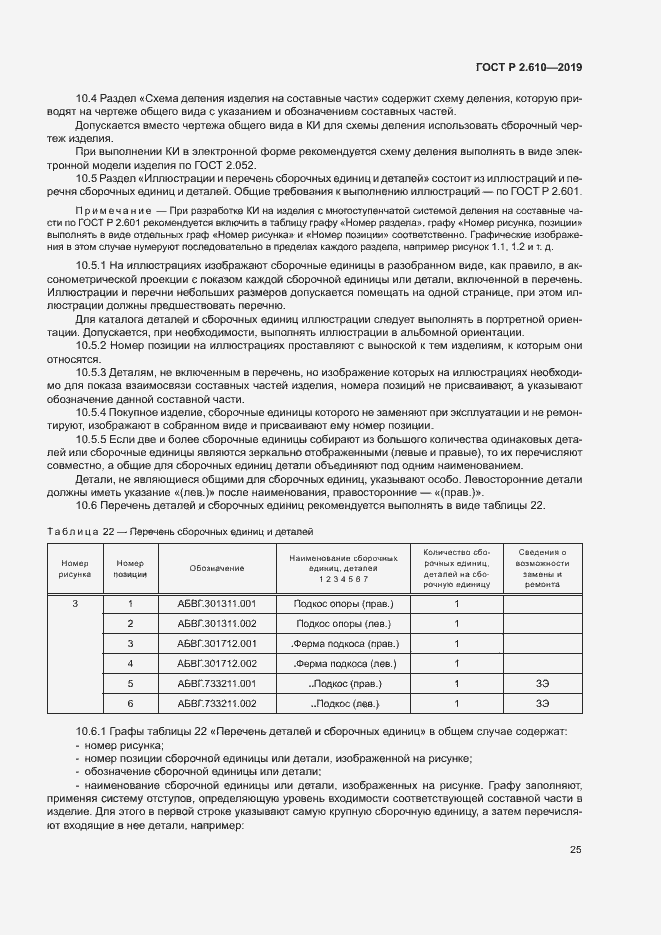 Страница 28 ГОСТ Р 2.610-2019