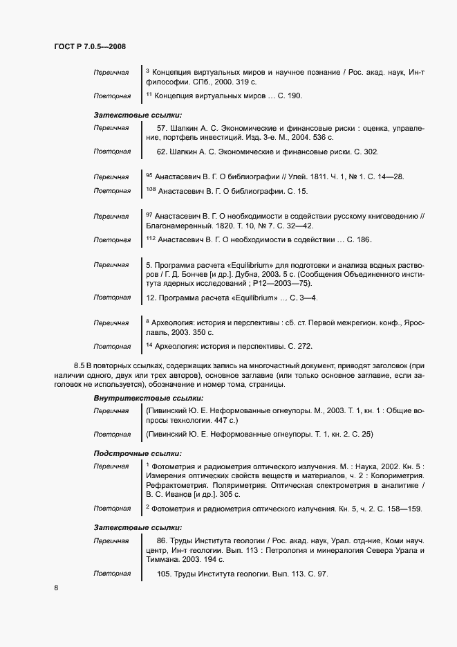 Страница 11 ГОСТ Р 7.0.5-2008