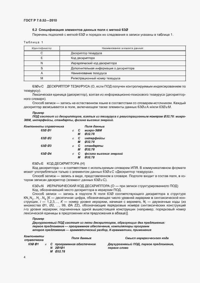 Страница 7 ГОСТ Р 7.0.52-2010