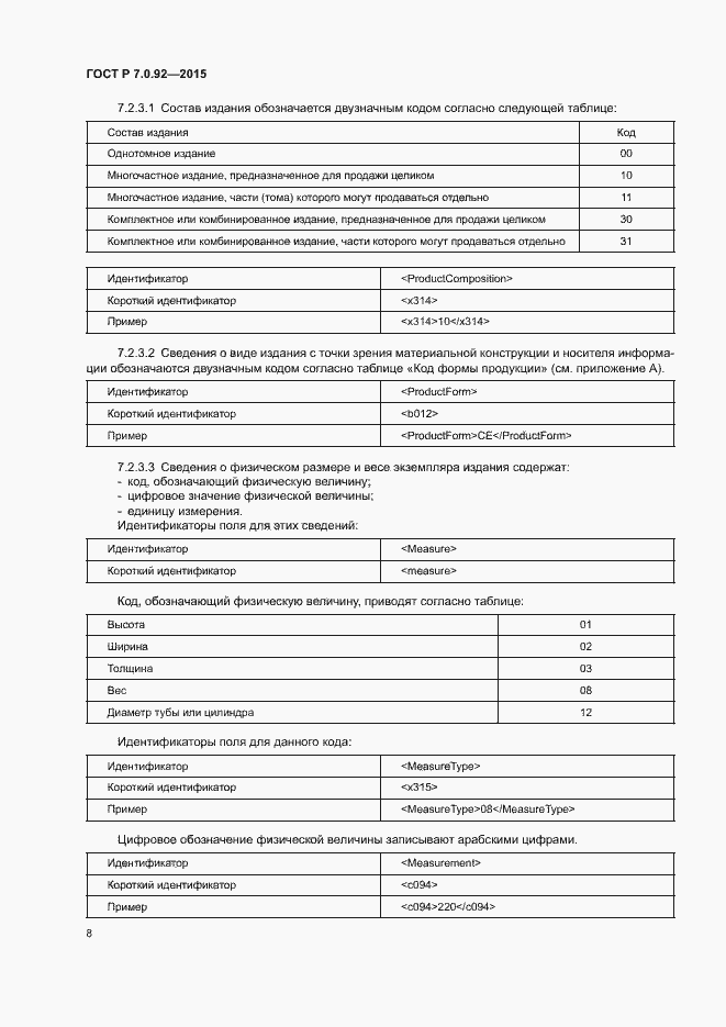 Страница 11 ГОСТ Р 7.0.92-2015