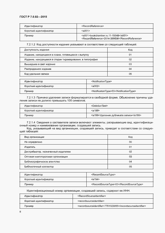 Страница 9 ГОСТ Р 7.0.92-2015