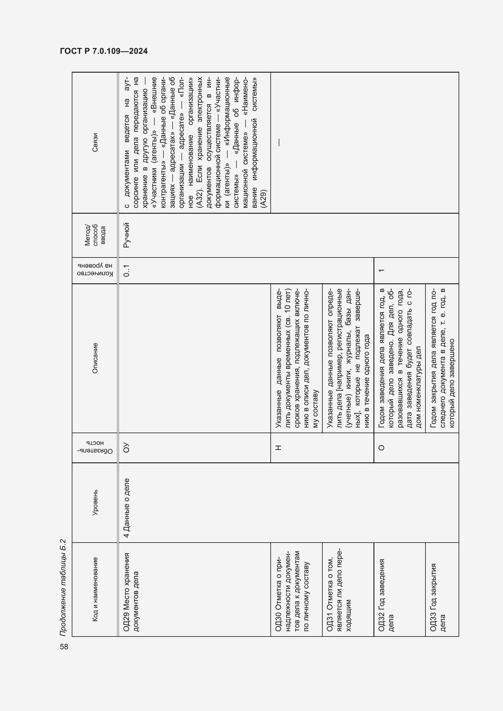 Страница 62 ГОСТ Р 7.0.109-2024