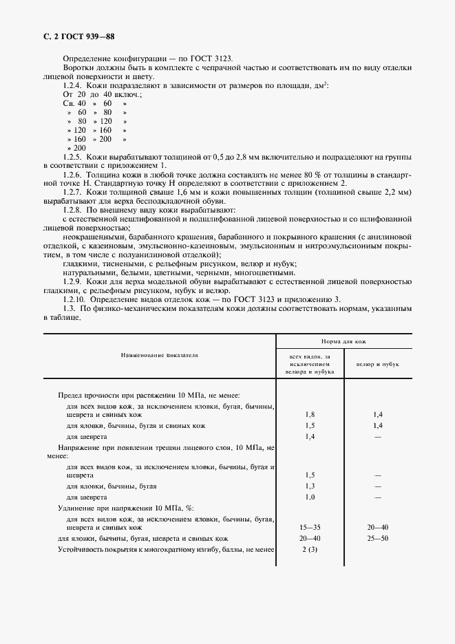 Страница 3 ГОСТ 939-88