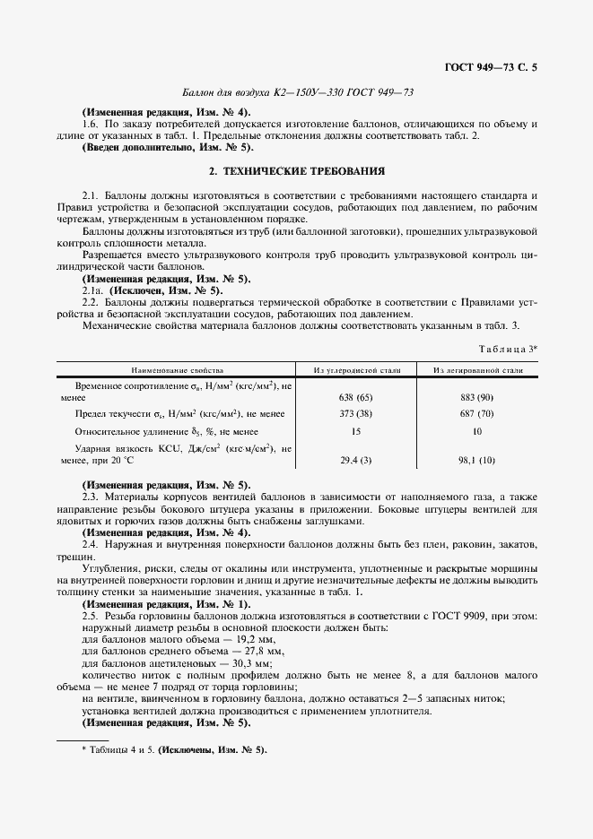 Страница 7 ГОСТ 949-73
