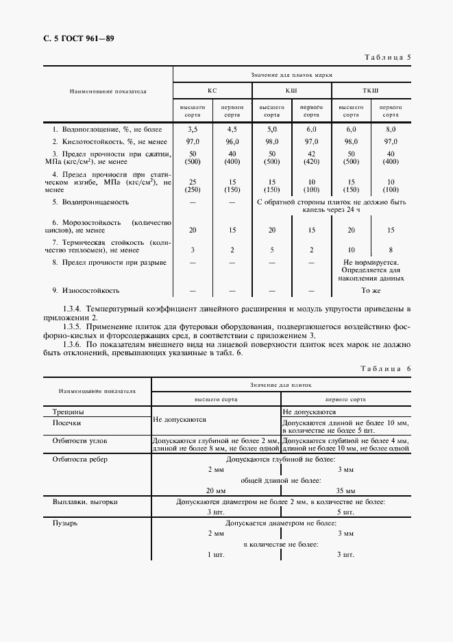 Страница 6 ГОСТ 961-89