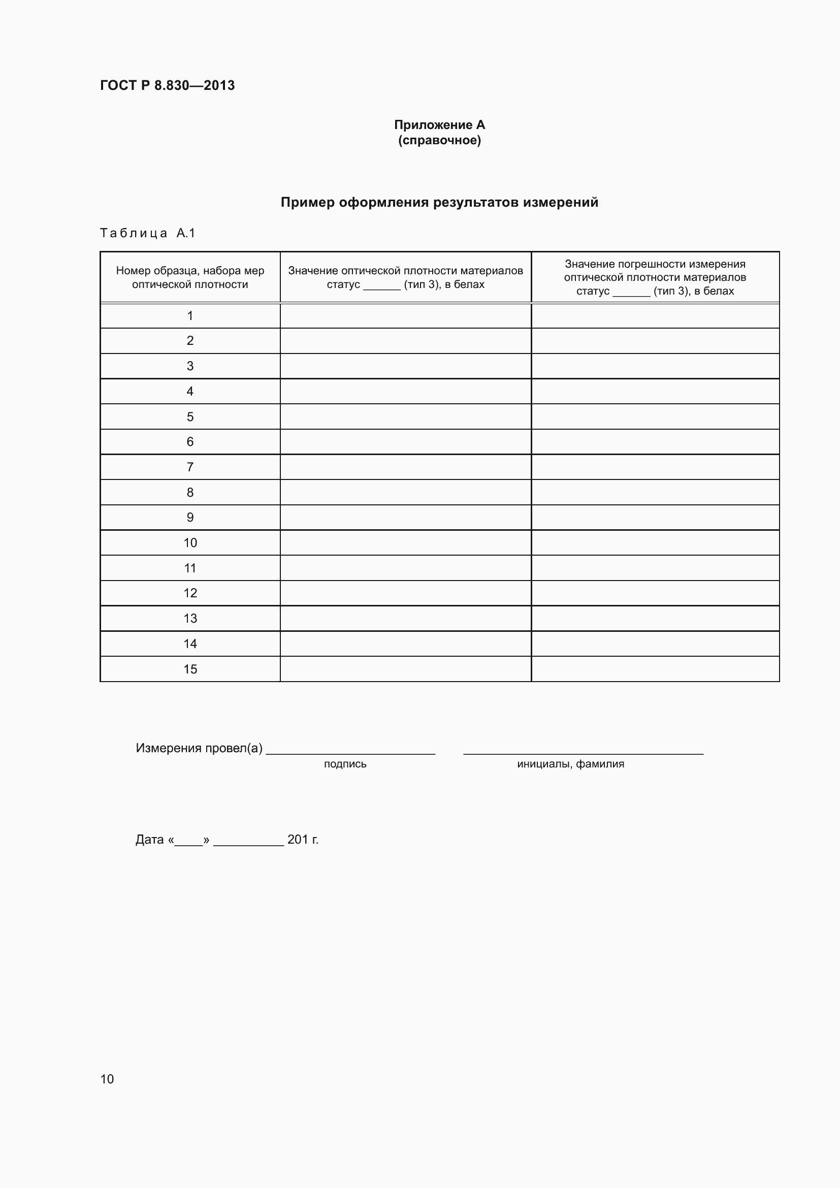 Страница 12 ГОСТ Р 8.830-2013