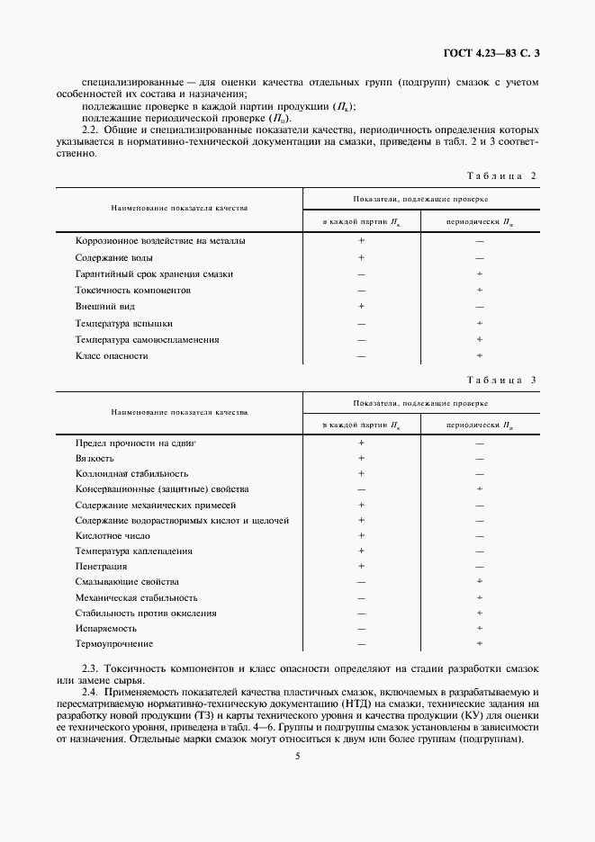 Страница 5 ГОСТ 4.23-83