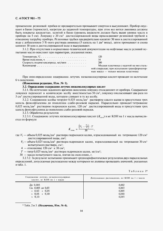 Страница 4 ГОСТ 981-75