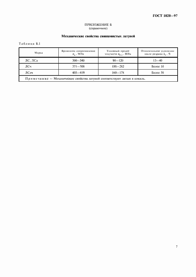 Страница 10 ГОСТ 1020-97