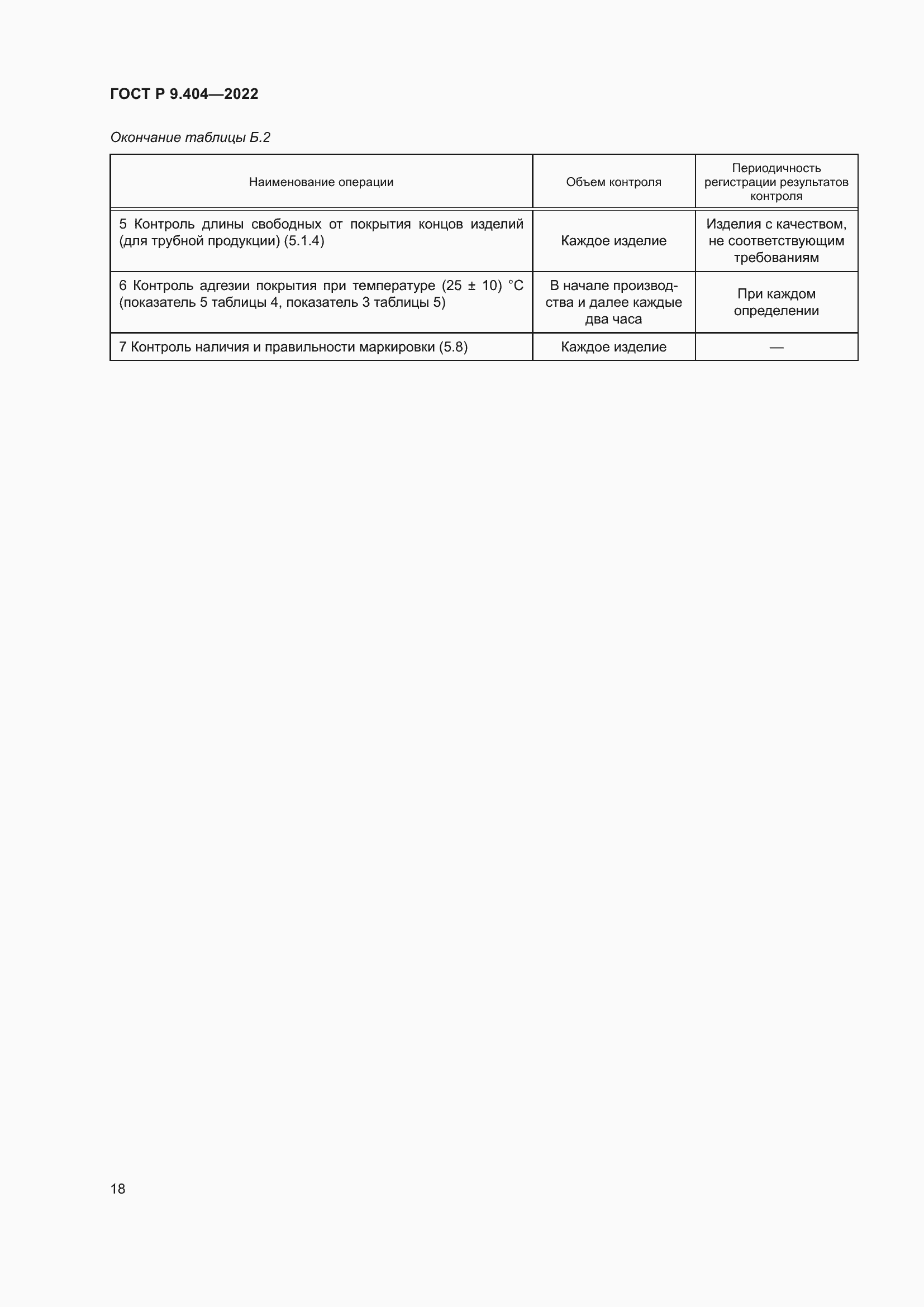 Страница 22 ГОСТ Р 9.404-2022