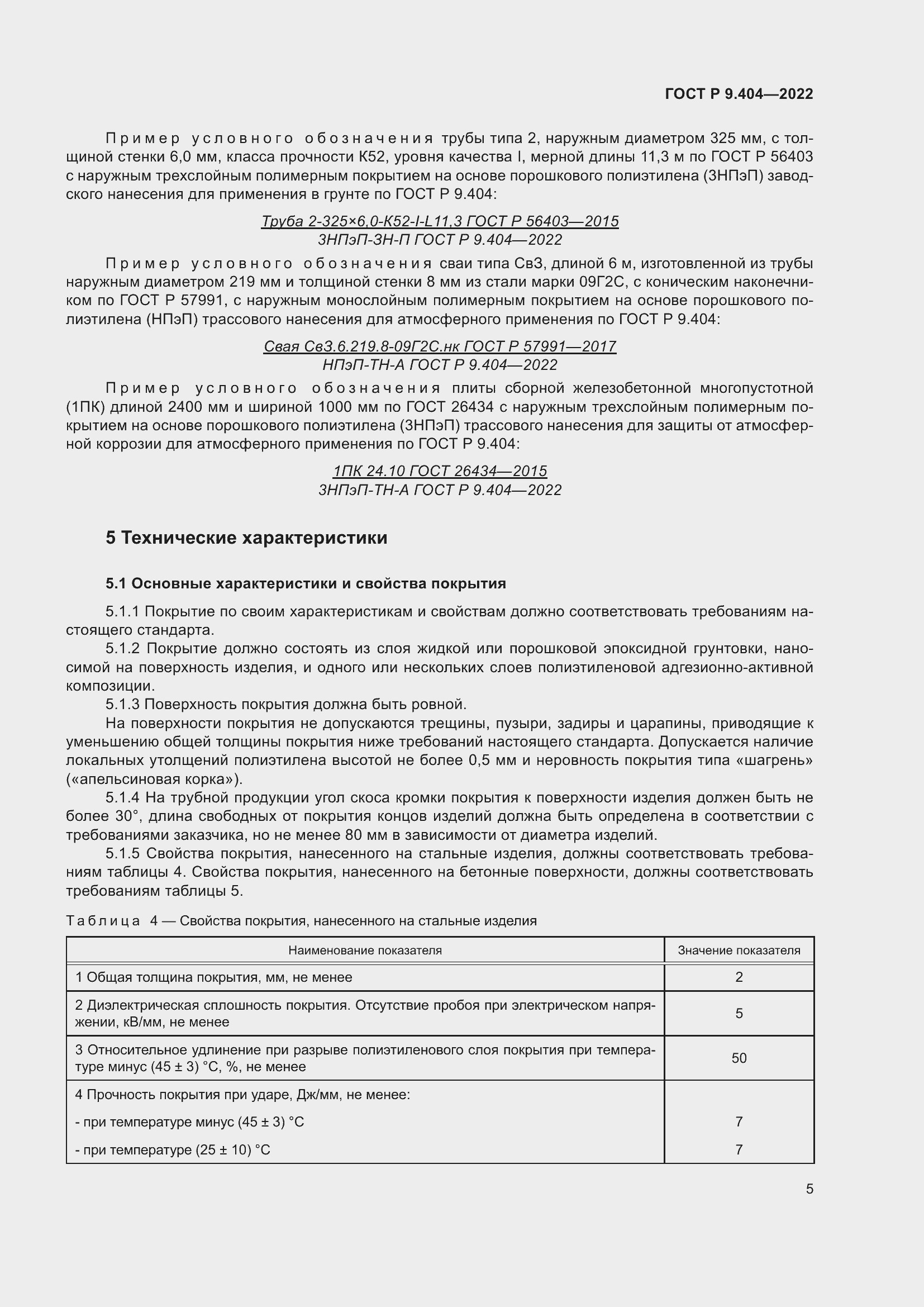 Страница 9 ГОСТ Р 9.404-2022