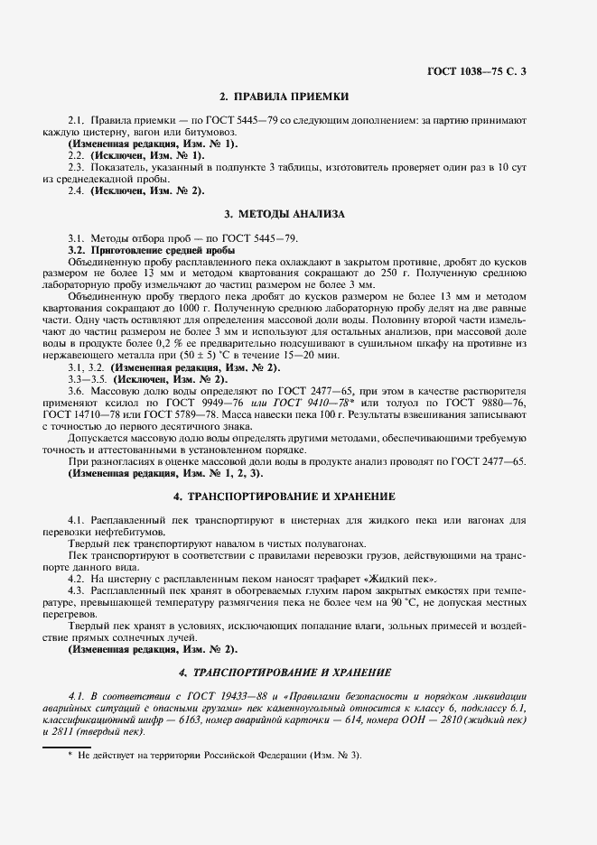 Страница 4 ГОСТ 1038-75