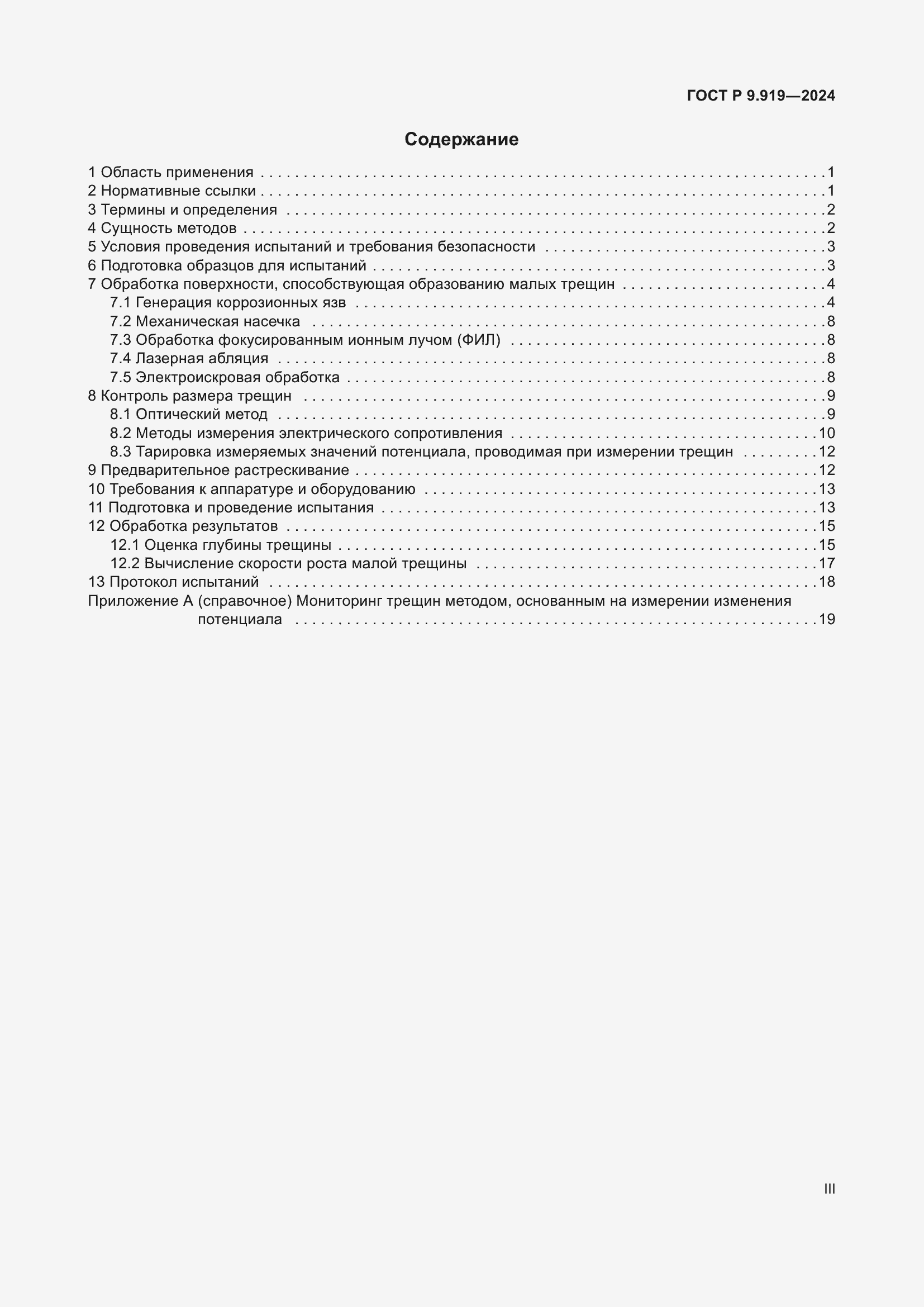 Страница 3 ГОСТ Р 9.919-2024