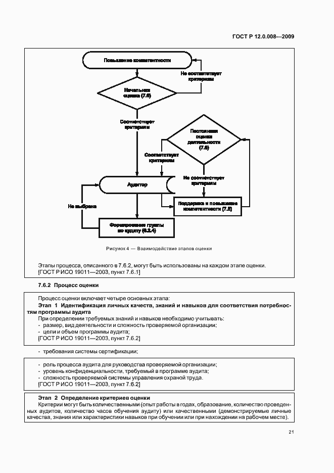 Страница 27 ГОСТ Р 12.0.008-2009
