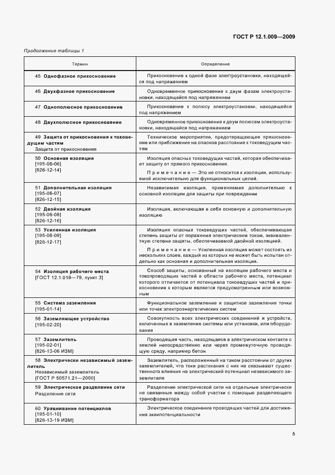 Страница 9 ГОСТ Р 12.1.009-2009