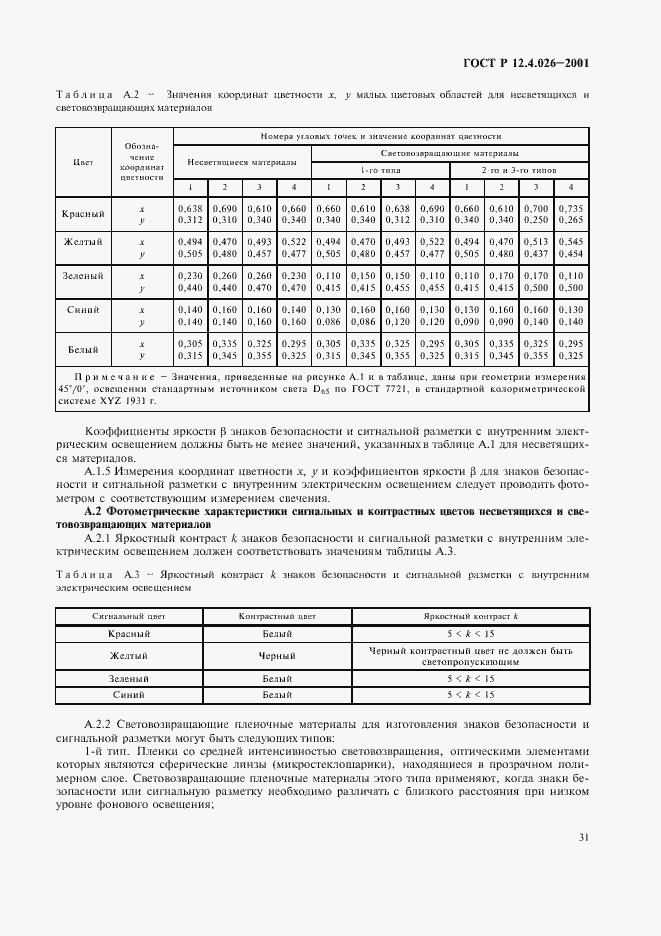 Страница 34 ГОСТ Р 12.4.026-2001