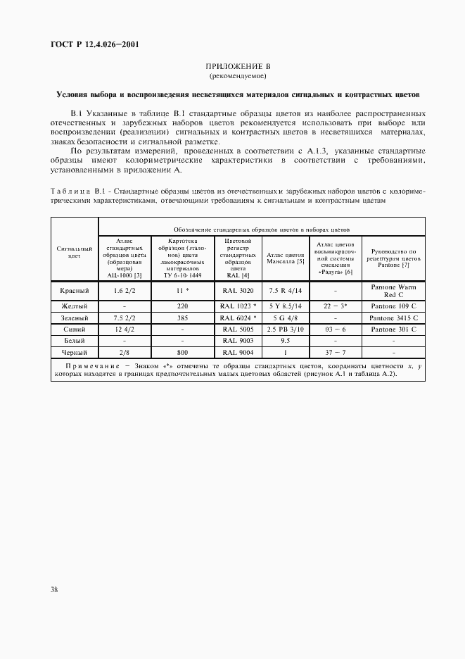 Страница 41 ГОСТ Р 12.4.026-2001