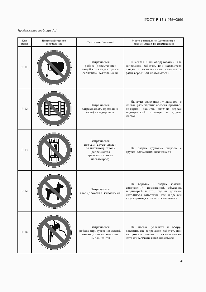 Страница 44 ГОСТ Р 12.4.026-2001