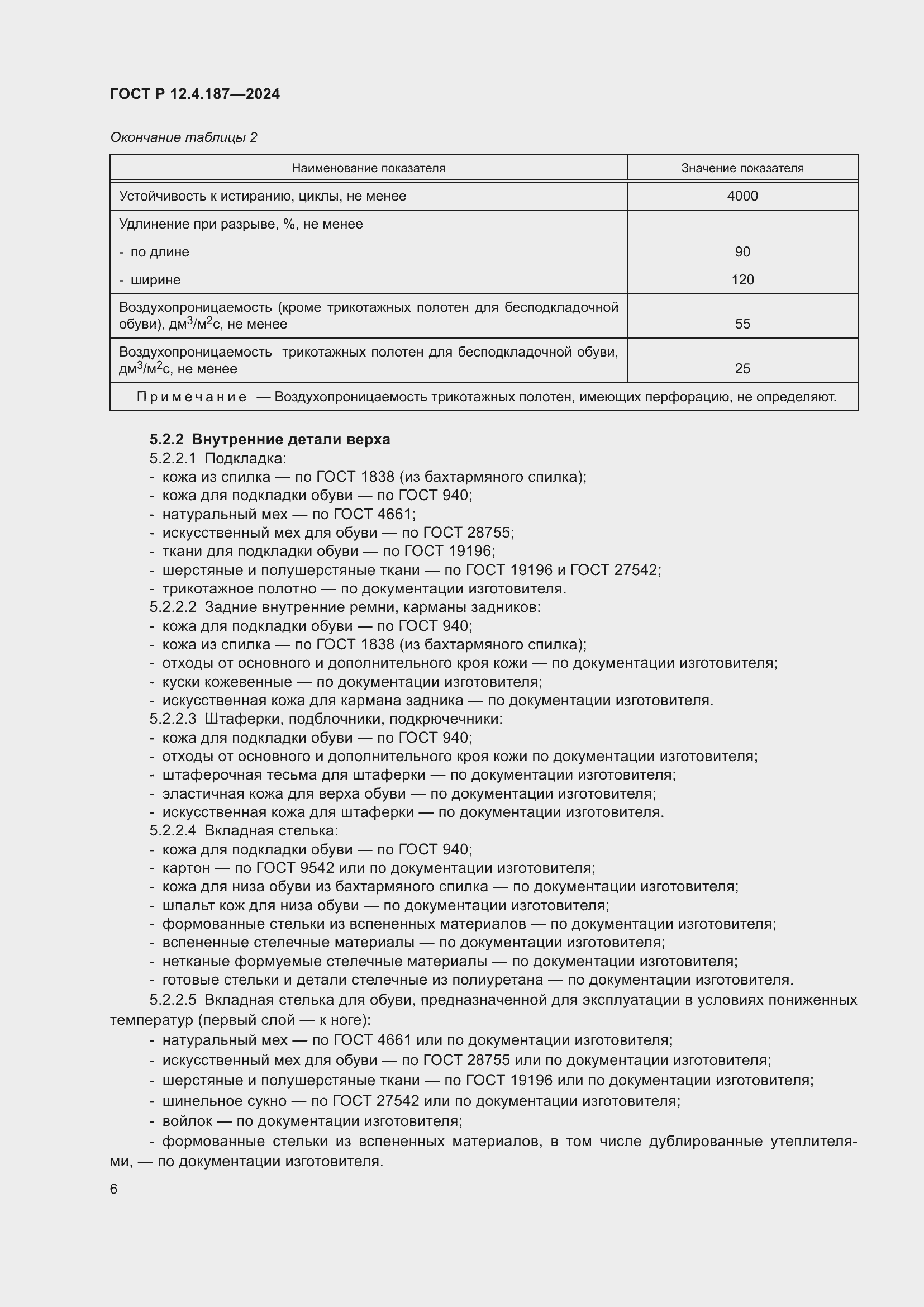 Страница 8 ГОСТ Р 12.4.187-2024