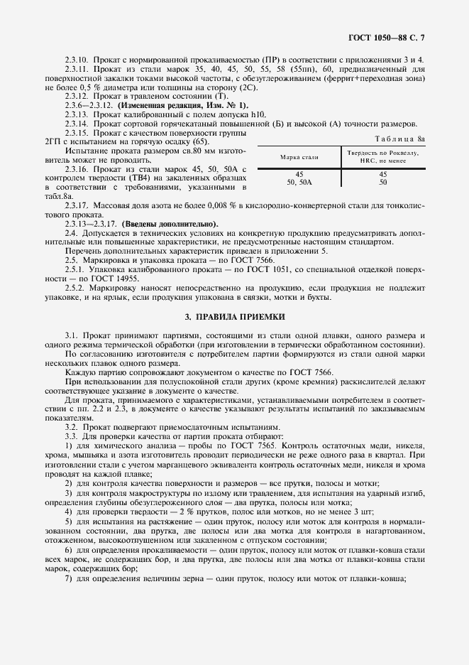 Страница 9 ГОСТ 1050-88