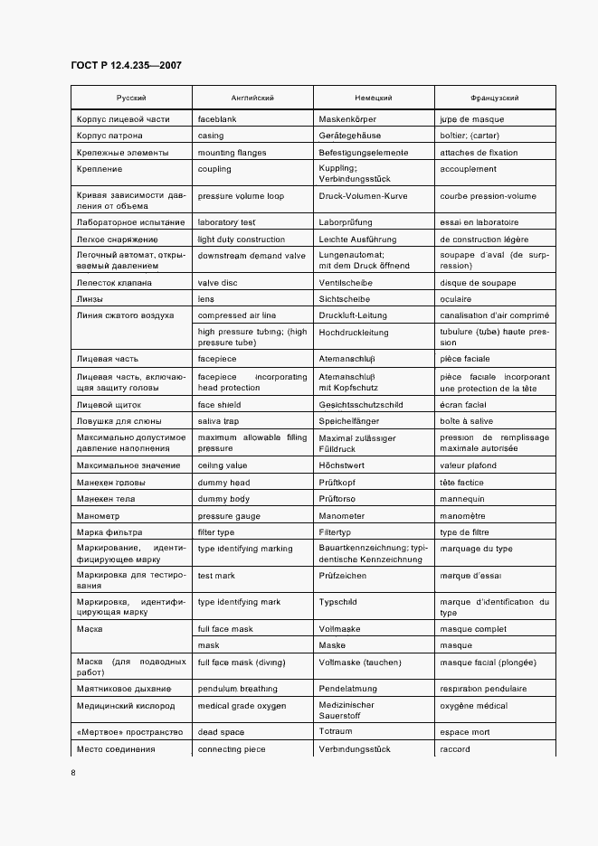 Страница 10 ГОСТ Р 12.4.235-2007