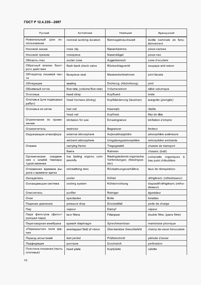 Страница 12 ГОСТ Р 12.4.235-2007