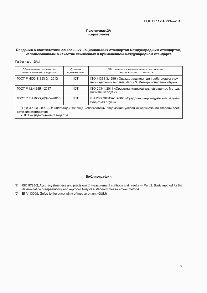 Страница 11 ГОСТ Р 12.4.291-2013