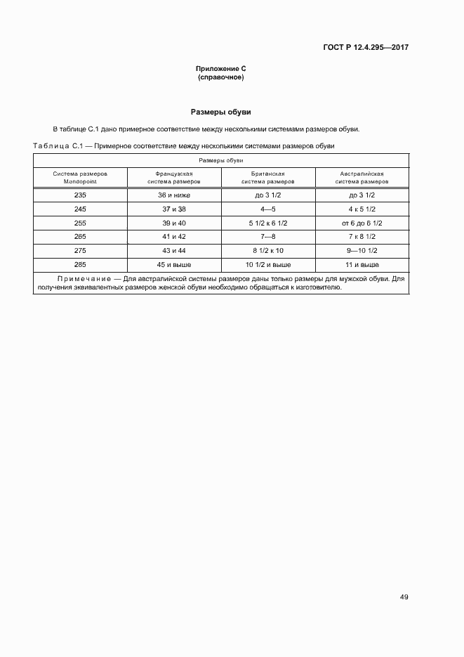 Страница 54 ГОСТ Р 12.4.295-2017