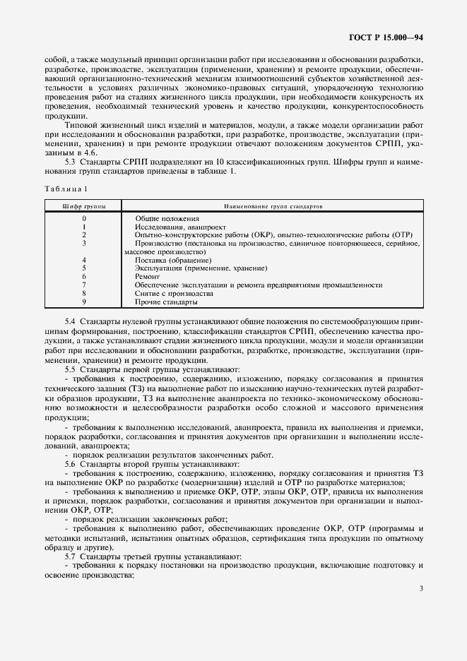 Страница 6 ГОСТ Р 15.000-94