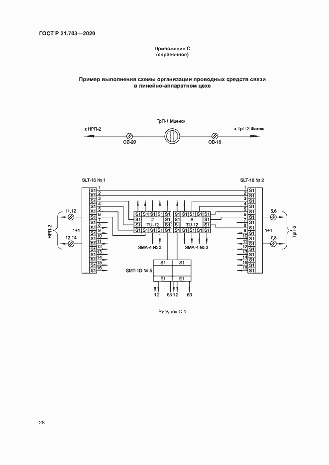 Страница 32 ГОСТ Р 21.703-2020