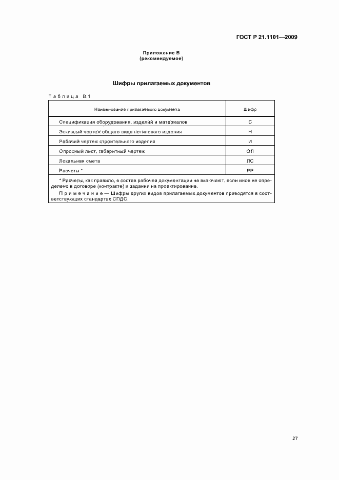 Страница 32 ГОСТ Р 21.1101-2009