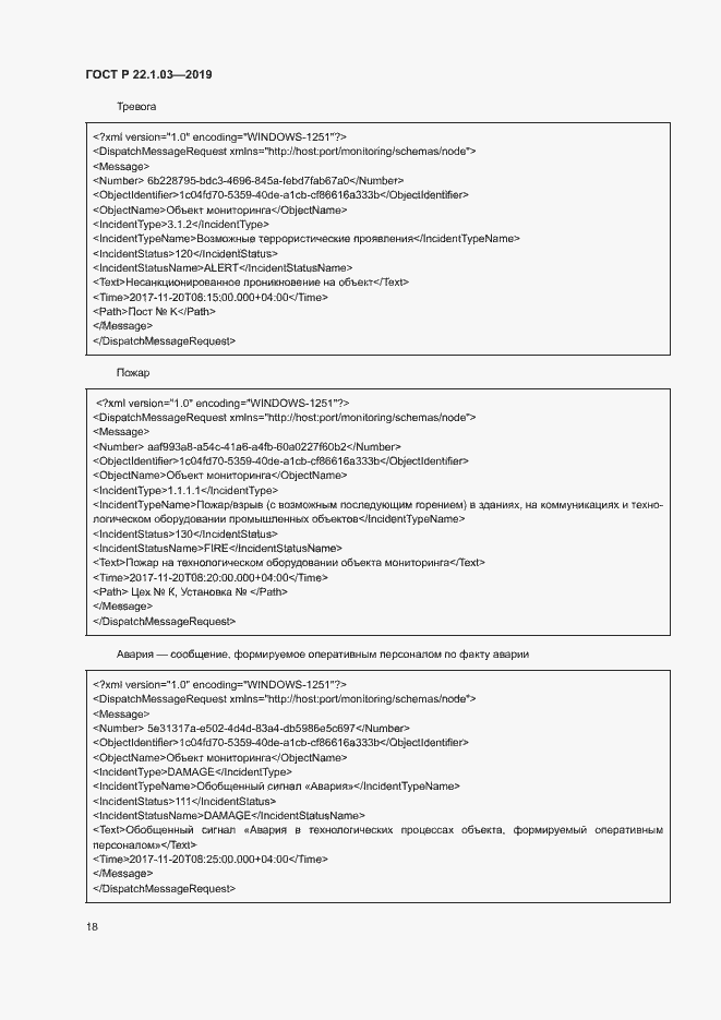 Страница 22 ГОСТ Р 22.1.03-2019