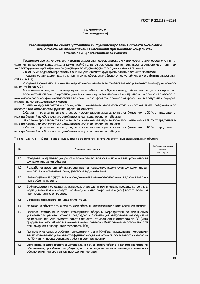 Страница 22 ГОСТ Р 22.2.12-2020