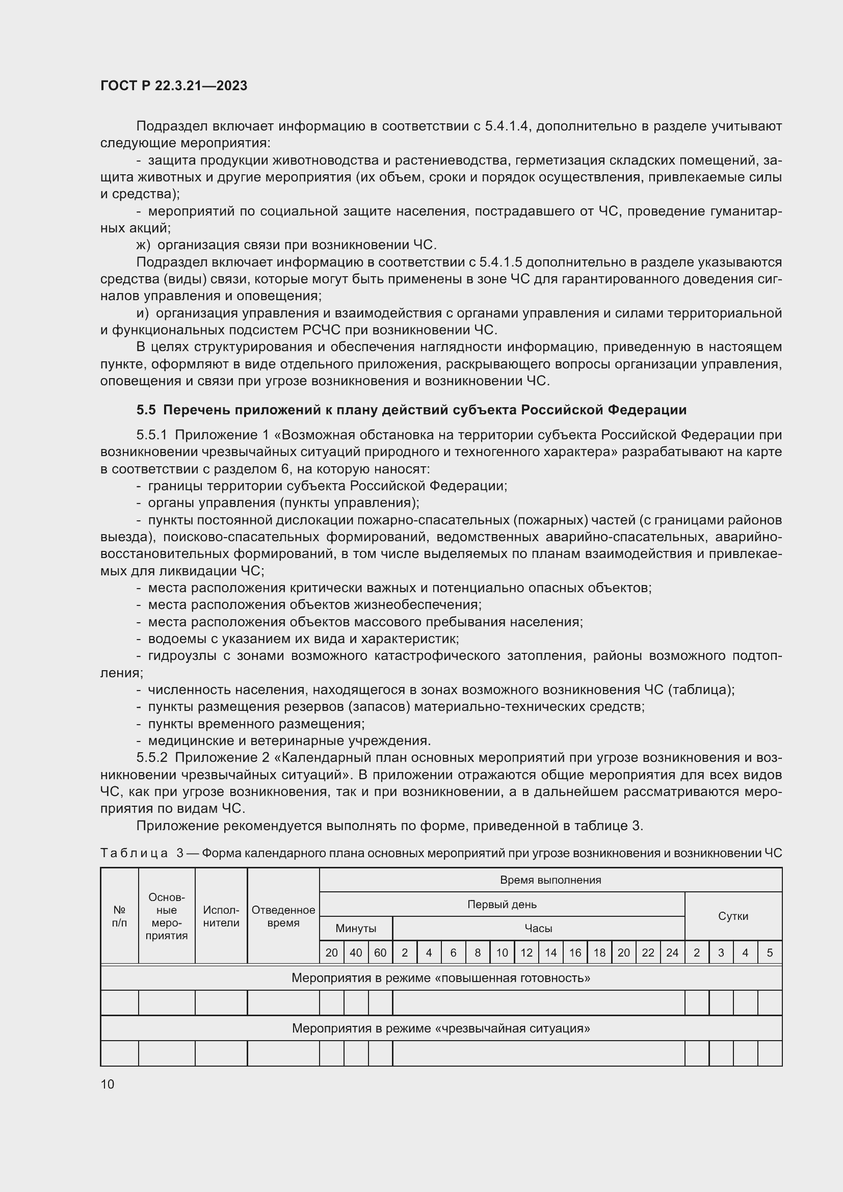 Страница 12 ГОСТ Р 22.3.21-2023