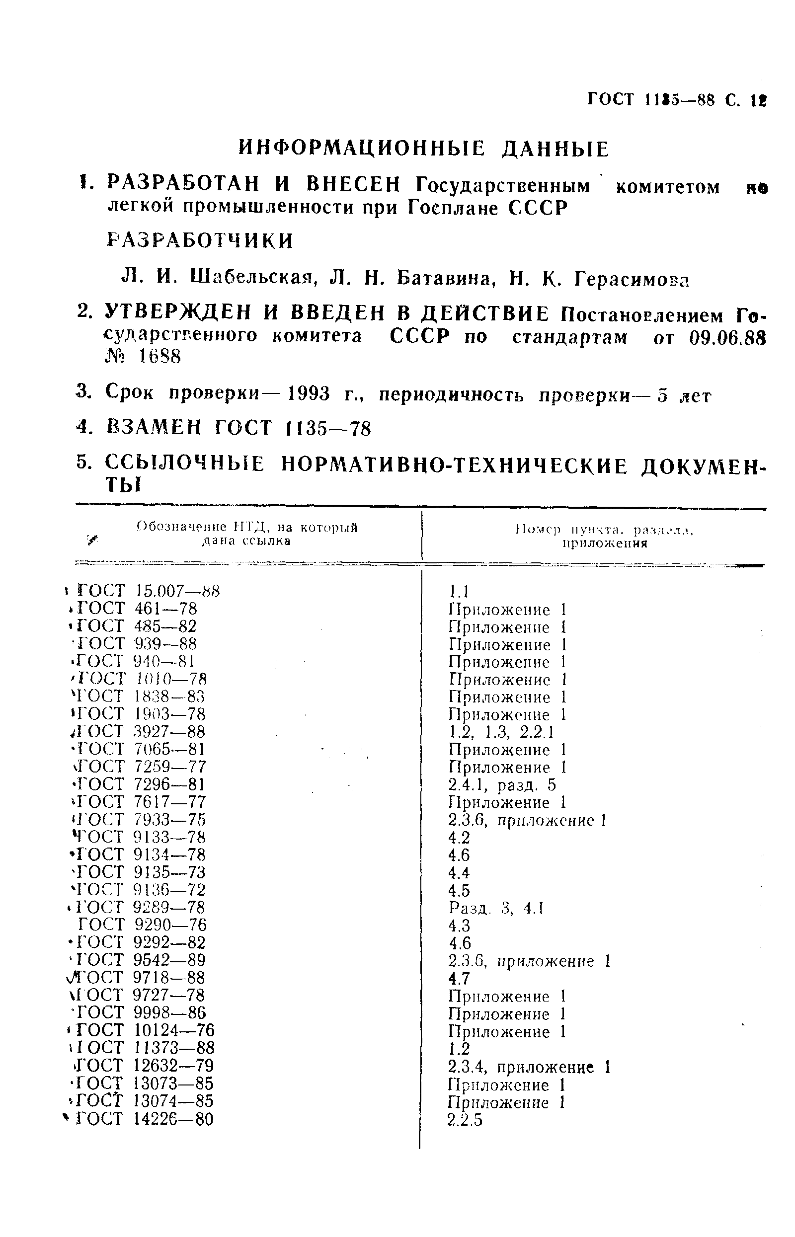 Страница 13 ГОСТ 1135-88