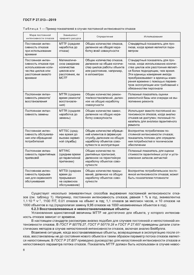Страница 10 ГОСТ Р 27.013-2019
