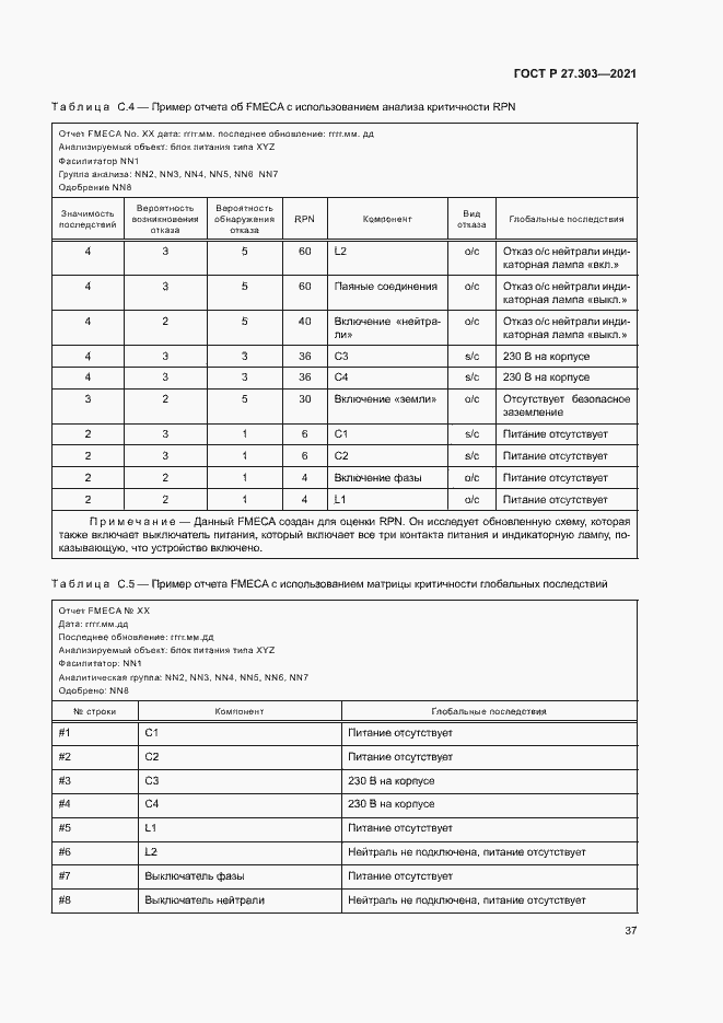 Страница 41 ГОСТ Р 27.303-2021