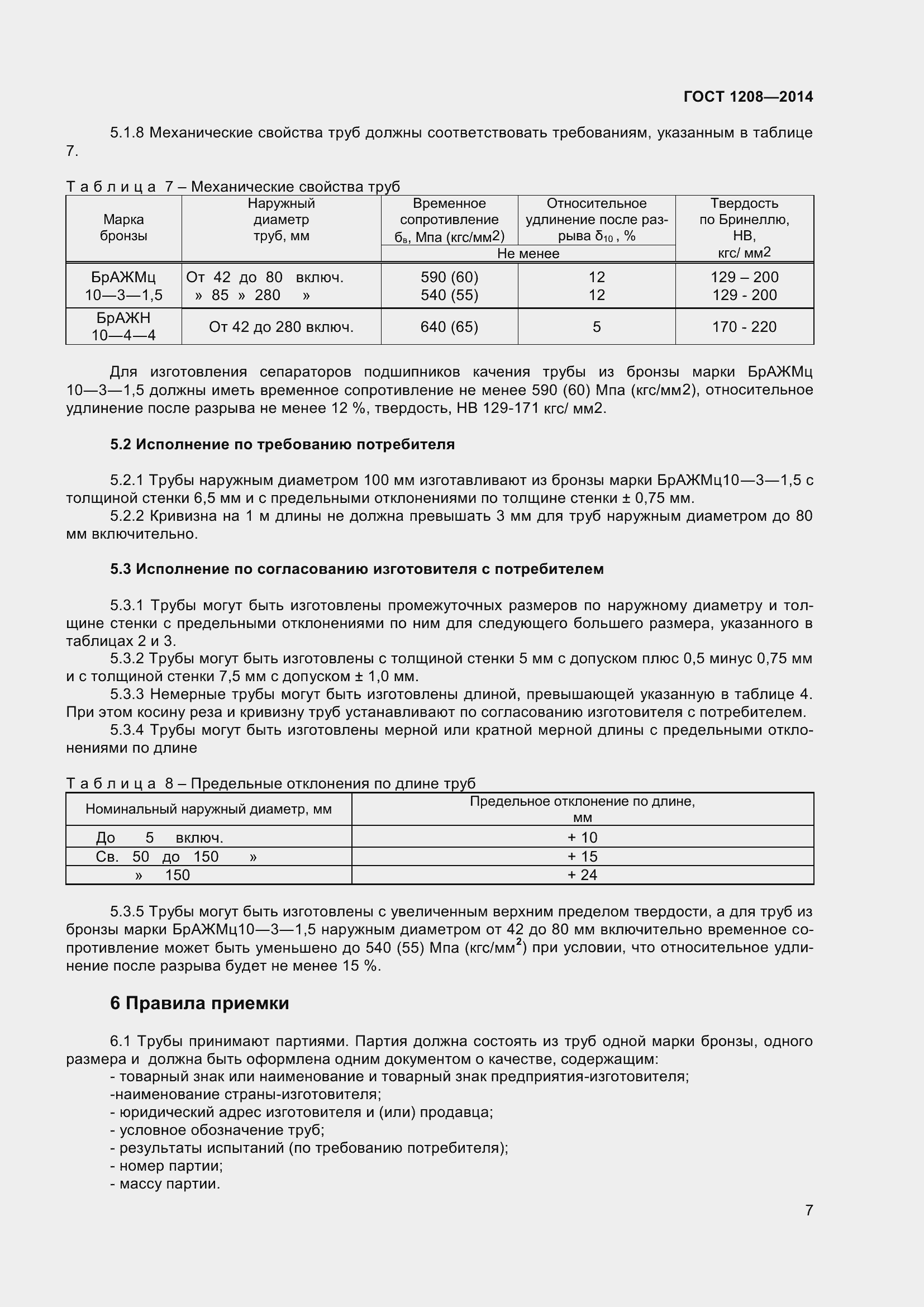 Страница 11 ГОСТ 1208-2014