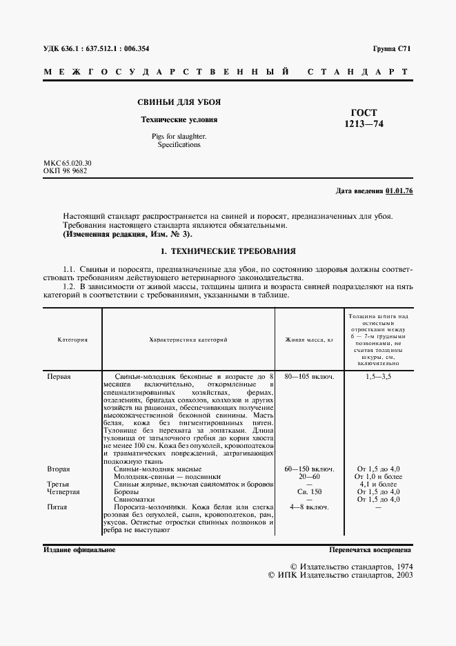 Страница 2 ГОСТ 1213-74