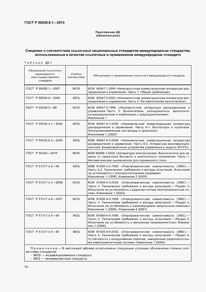 Страница 34 ГОСТ Р 50030.6.1-2010