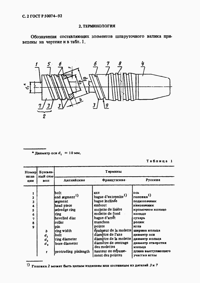 Страница 3 ГОСТ Р 50074-92